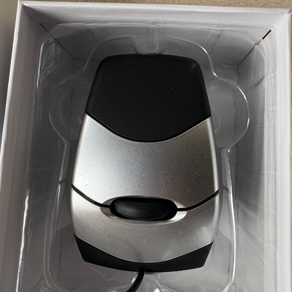 Ergonomic Vertical Mouse for Left and Right Hand, Kinesis DXT Wired - Picture 1 of 8